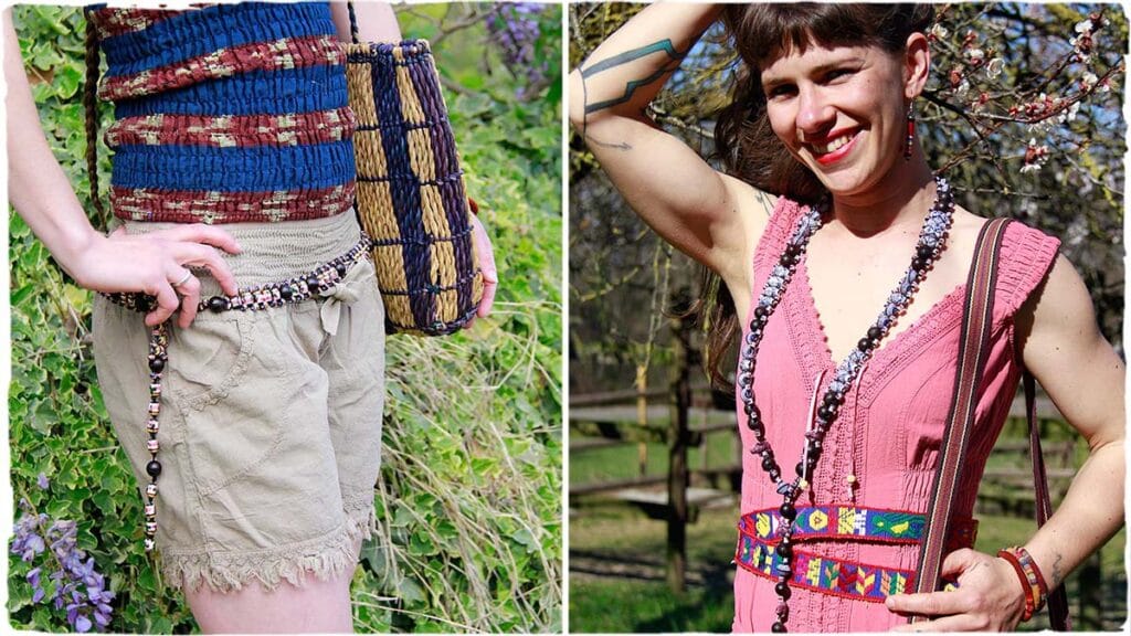 Boho Hippie Necklaces boho hippie necklaces for women worn by a beautiful girl