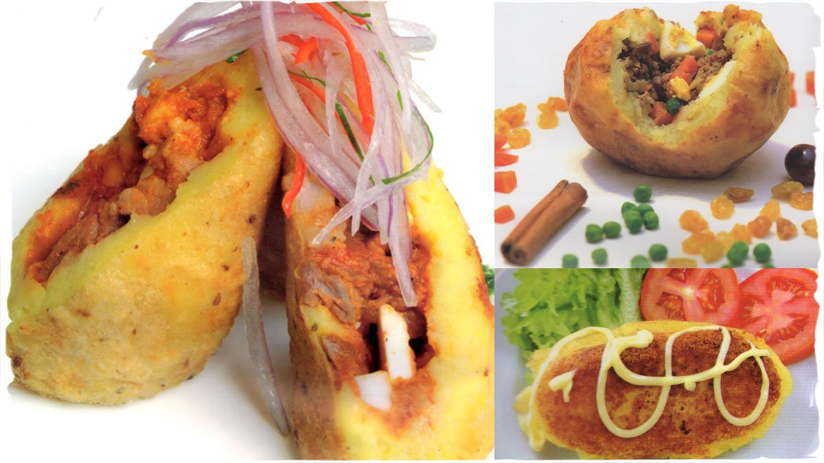 Stuffed Potatoes Peruvian recipe, Stuffed Potatoes
