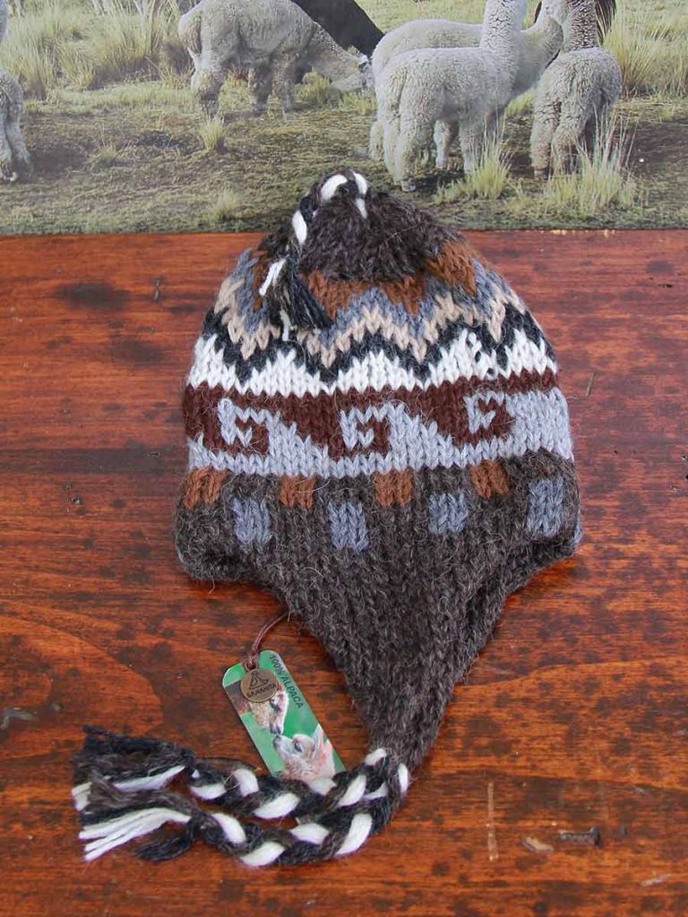 Ethnic alpaca hat Alpaca hats La Mamita