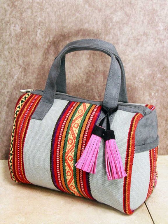 Handmade Fabric Bag, Chinese Dong Traditional Bright Cloth – uniunisoul