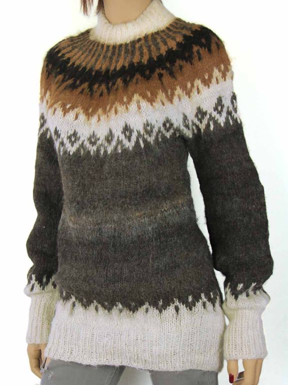 New limpopo selling sweater in olive 100% Alpaca